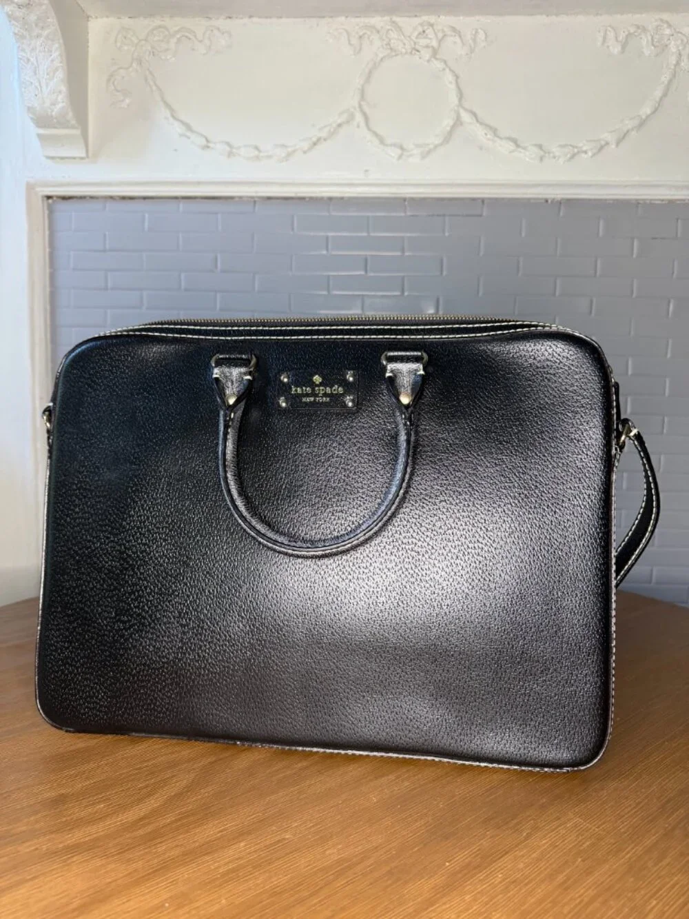 Kate Spade Wellesley Tanner Laptop Bag - Black (Style: WKRU1657)
